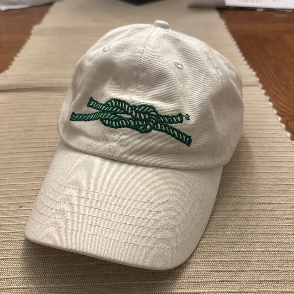 Knot Clothing and Belt Company Adjustable Dad Hat White OSFM